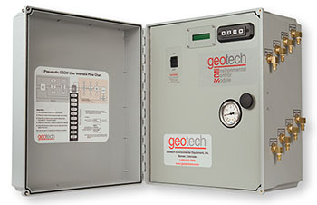 GECM Pneumatic Pump Controller with 8-Pump Control Option