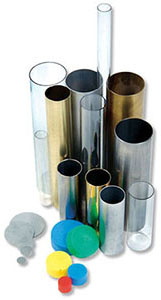 Fluoropolymer Film, Retaining Cylinders and Caps