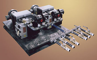 Dual Rotary Claw Compressor