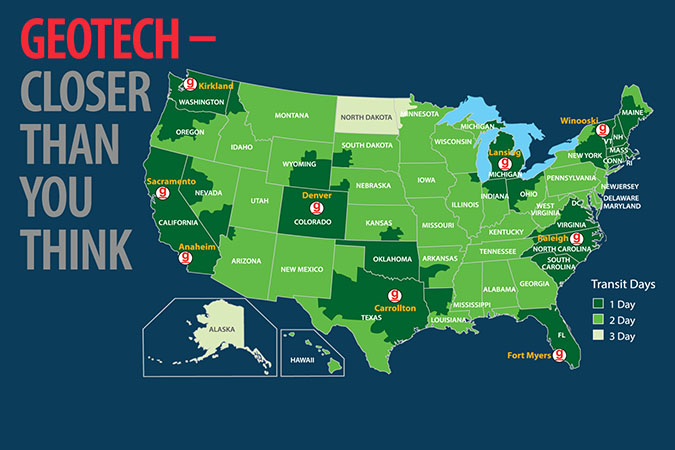 Geotech Locations